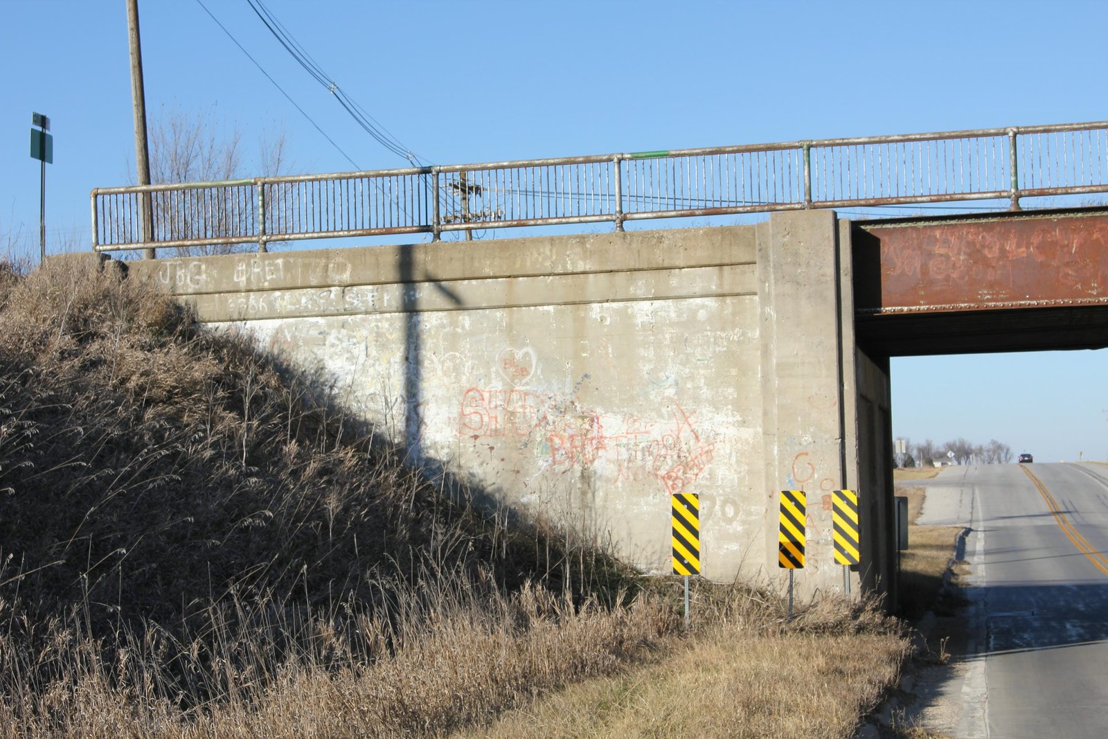 West abutment
